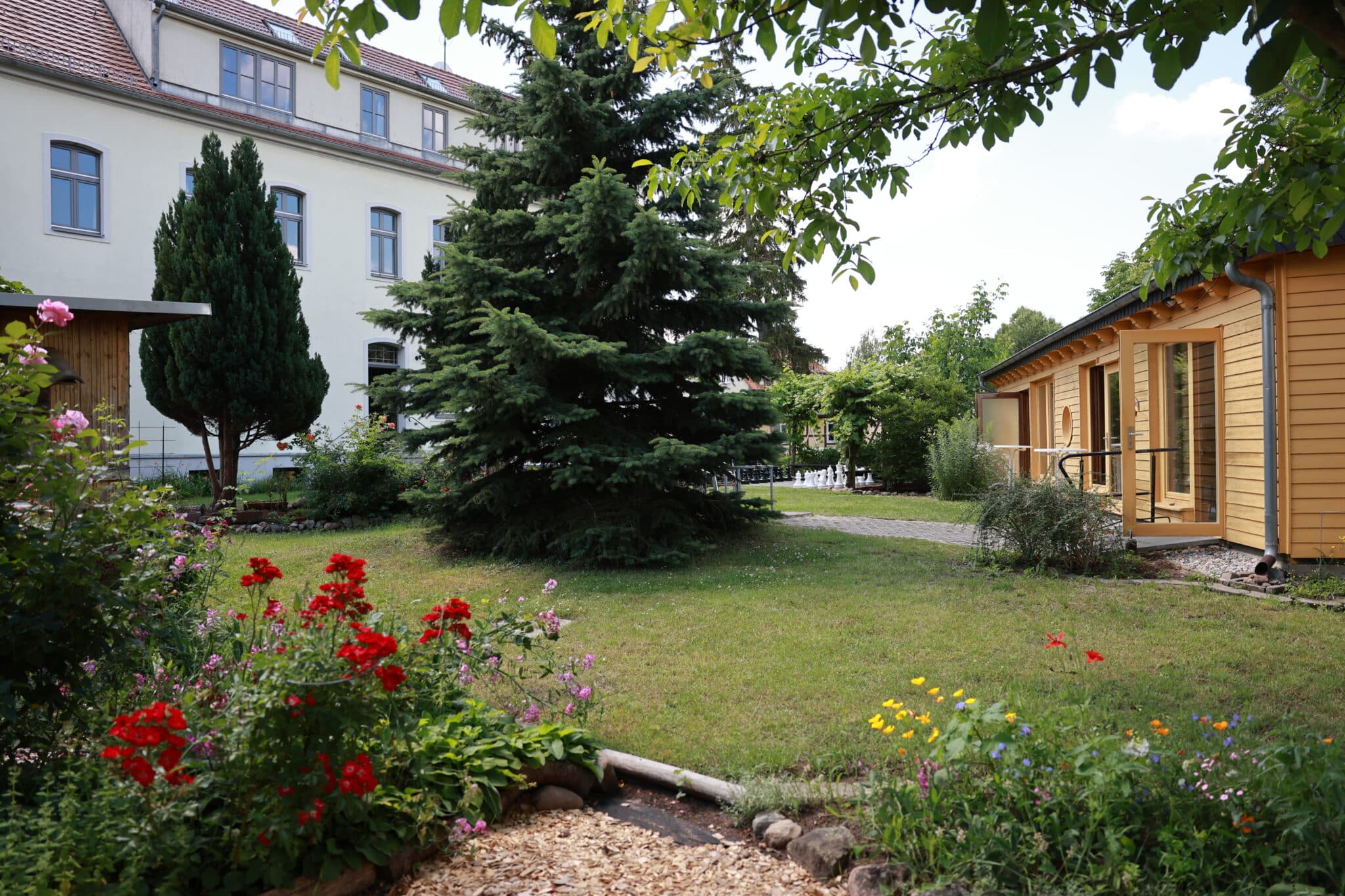 HOSPES Evangelisch Tagen Tagungshaus Seminar Dahme Mark Außenansicht